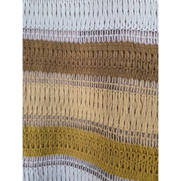 Soft Surroundings Striped Open Knit Sweater Plus Size 2X - Picture 7 of 12